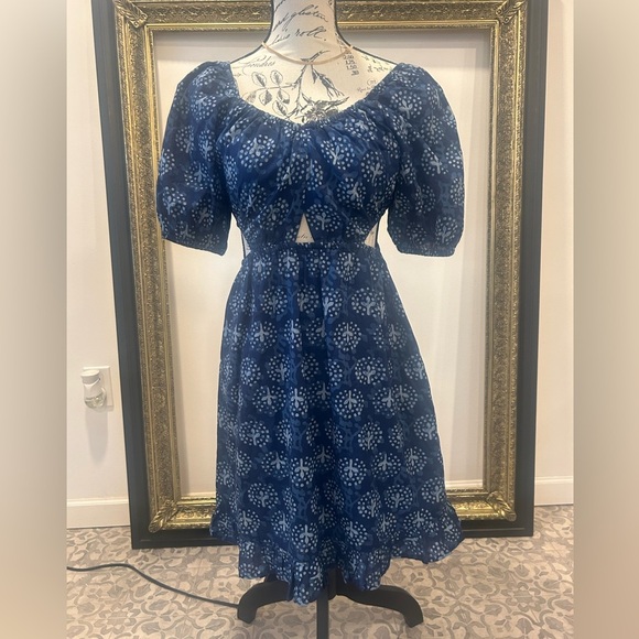 🆕 BNWT ZARA blue dress. Size 13/14 years in the tag. Flowy and light weight - Picture 1 of 12